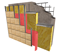 Применение Изоспан АМ в конструкциях вентилируемых фасадов